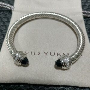 David Yurman Silver Spiral Bracelet